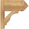 Ekena Millwork Balboa Arts & Crafts Rough Sawn Outlooker, Western Red Cedar, 8"W x 16"D x 16"H OUT08X16X16BOA03RWR - alternate 2